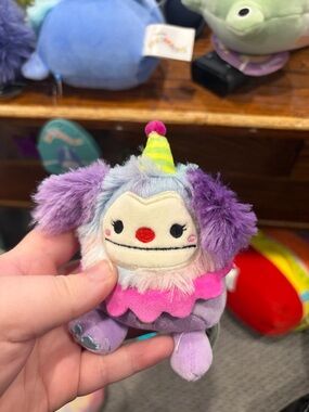 Clown Bigfoot Squishmallow clip